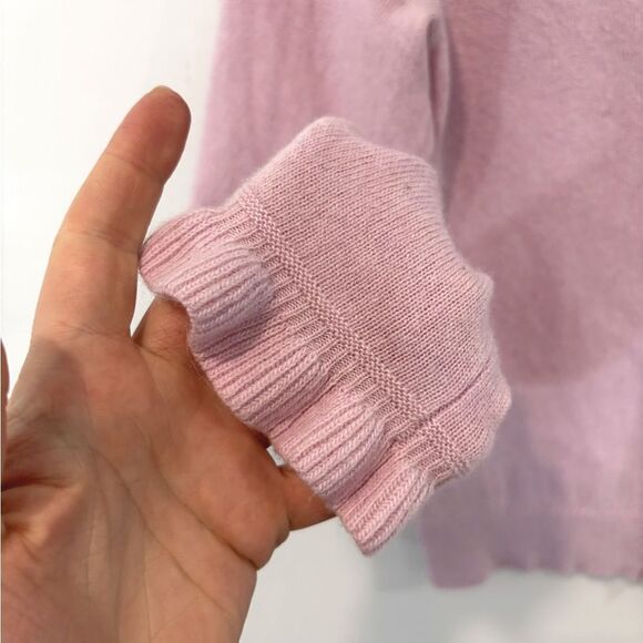 Banana Republic Pink Wool Lightweight Sweater V-neck Cardigan sz XS - Picture 3 of 8